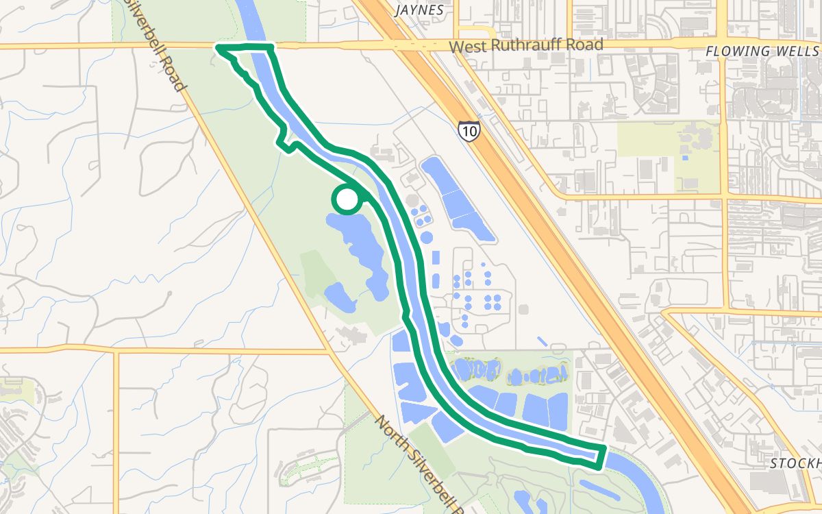 Christopher Columbus Park on The Loop on a map